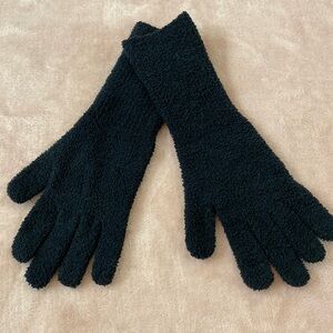 Skims cozy gloves onyx